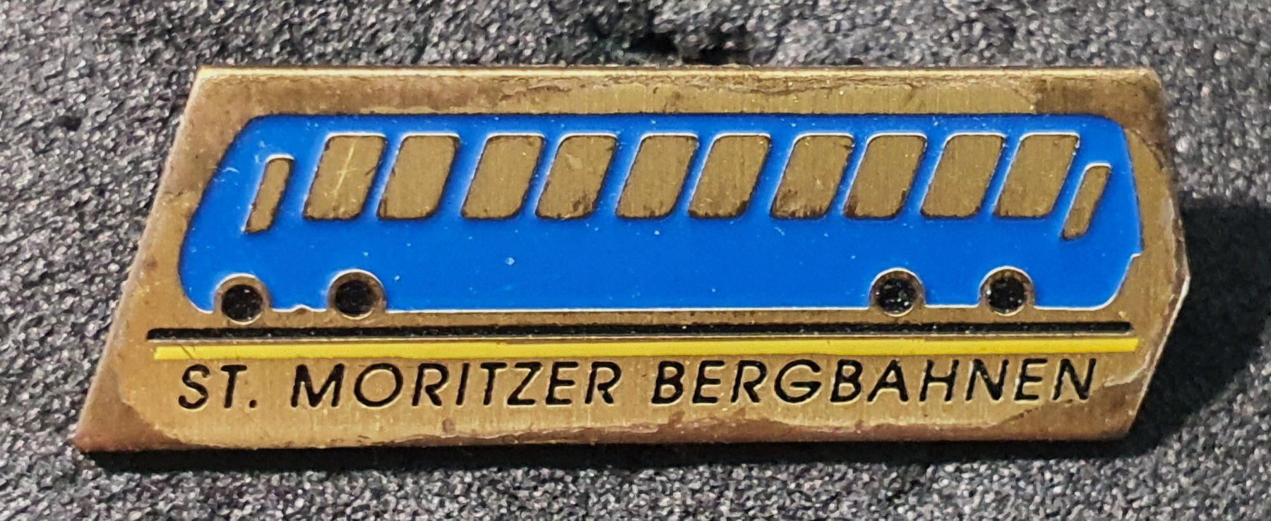 Placchette & Badge: CC842 - Pin St. Moritz Graubünden Bergbahnen – Usato da Reinach BL venduto da Boston-Verkauf