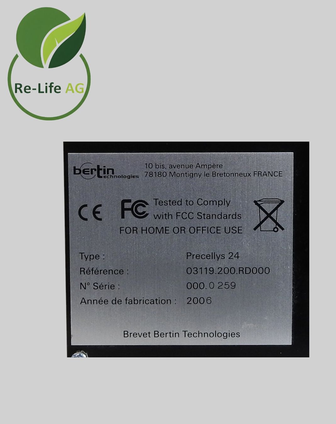 Tutte le macchine: Bertin Technologies Precellys 24 Tissue Sample Homogenizer – Difettoso da Reinach BL venduto da Re-LifeAG_Labor 6