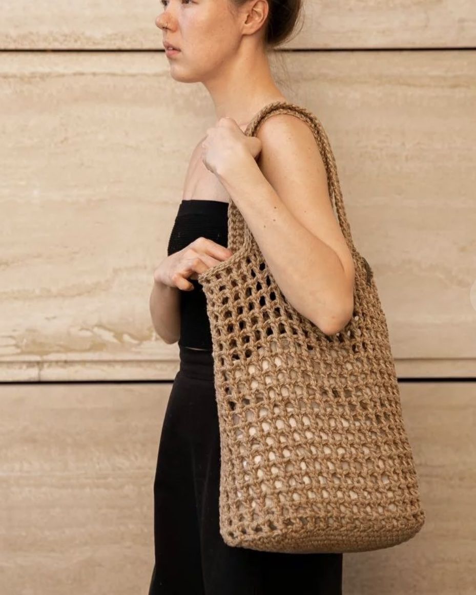 Borse da donna: Sac cabas en jute – Usato da Forel (Lavaux) venduto da julie13 2