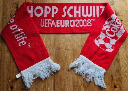 Schweiz Schal EURO 2008 Fussball Schweizer Nati WM