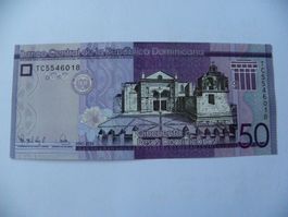 Dominican Republic 50 Pesos 2024, P189,  Banknote Unc