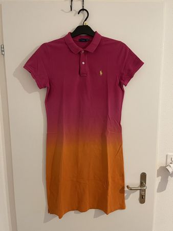 Ralph Lauren Kleid Pink/Orange Farbverlauf, Gr. XL