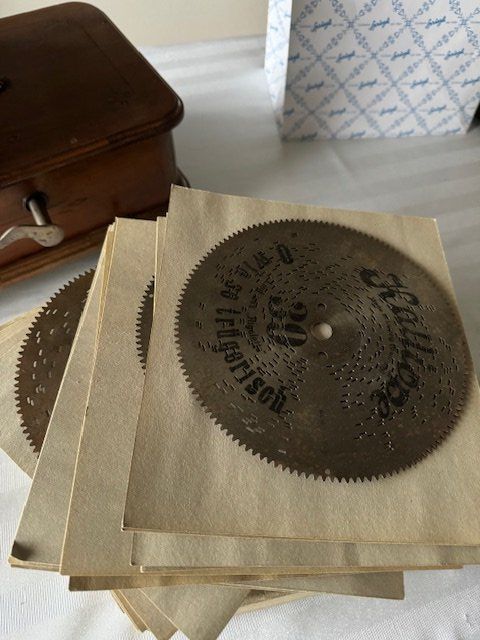 Polyphon Carillon: Antike Kalliope Spieluhr – Usato da Neerach venduto da tho_tk98 2