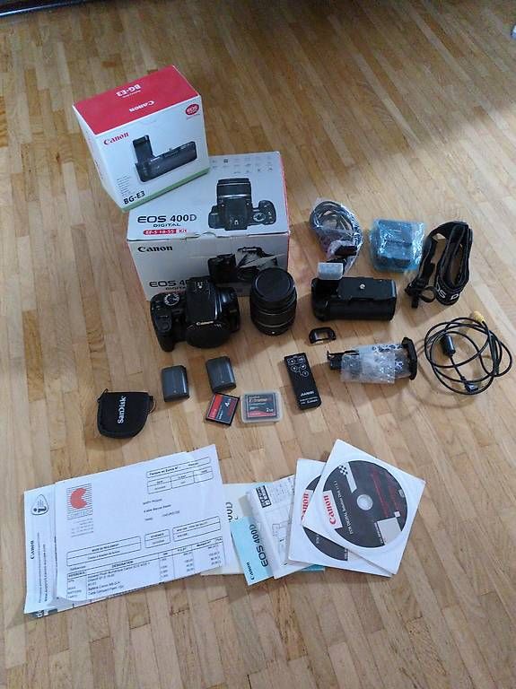 Fotocamera: Canon EOS 400D + accessoires divers – Usato da Granges (Veveyse) venduto da FlorianDe