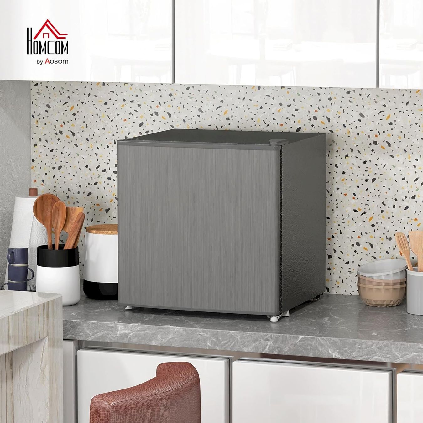Mobicool Kühlschränke & Kühlen: HOMCOM Mini-Gefrierschrank 35 L Grau – Neu und originalverpackt aus Bottighofen von zaap 1