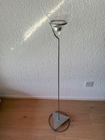 Kerzenständer mit Glasbehälter, Rechaudkerze, Metallgestell