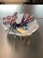 Deko Glasschale bunt geschwungen- Wiitergäh