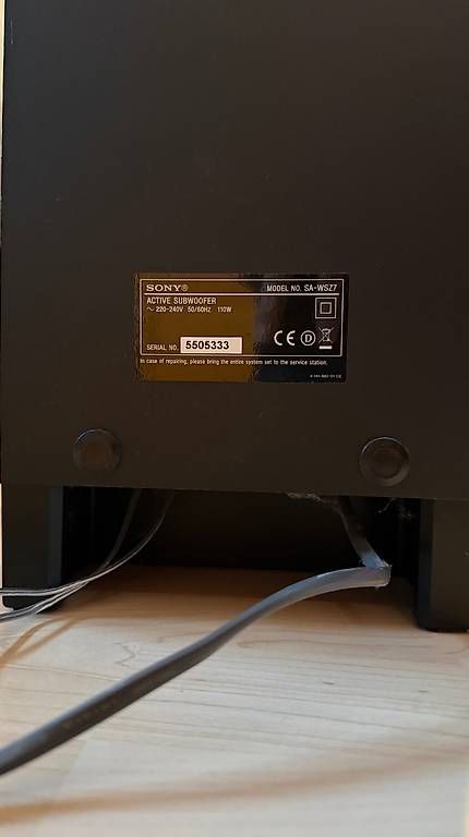 Sony Home Cinema: Sony Home Theatre System BDV-Z7 Blu-ray Disc – Usato da Flüh venduto da Etzel72 4