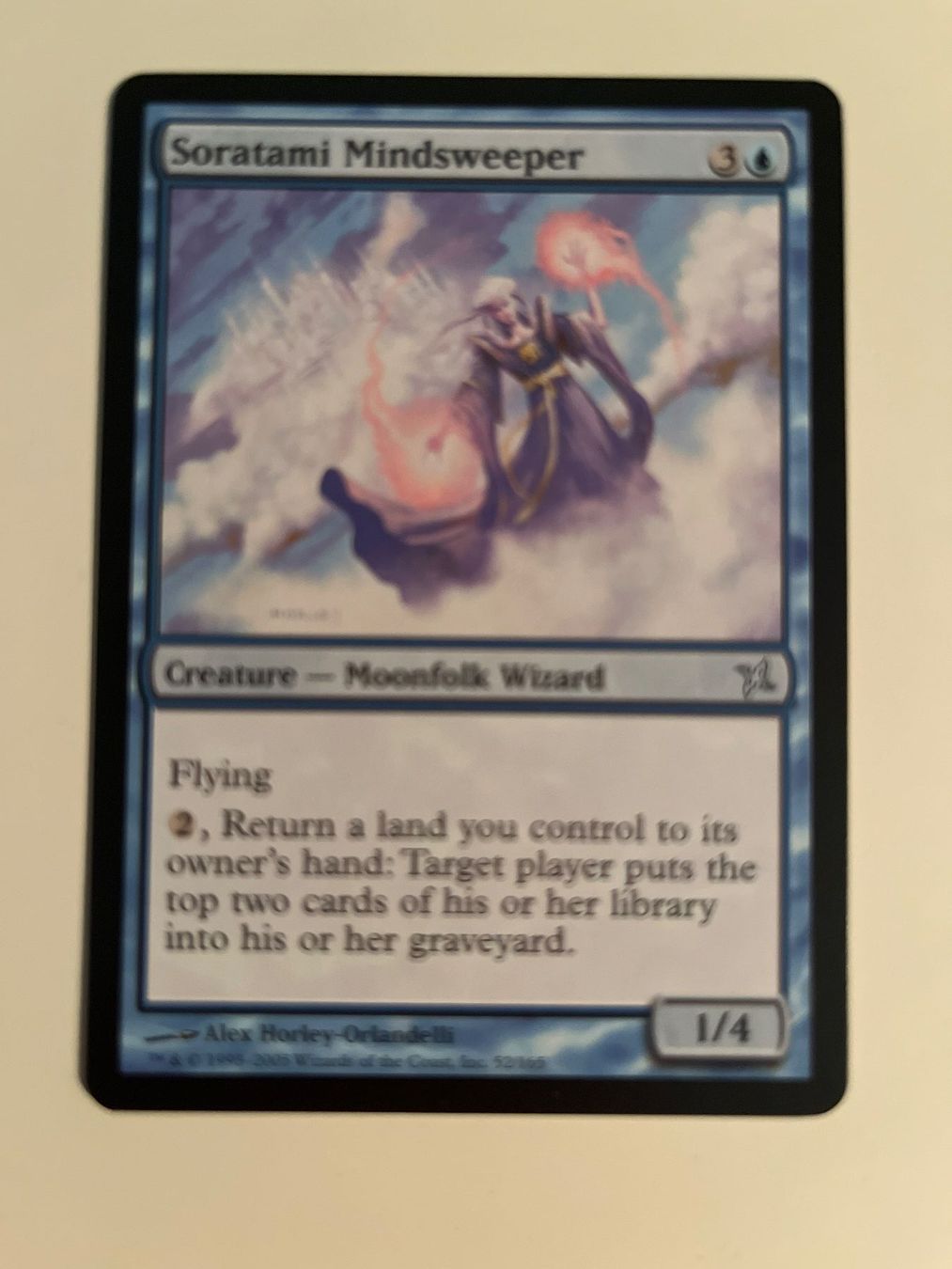 Magic The Gathering Carte collezionabili: 1 x Soratami Mindsweeper - Magic: The Gathering - MtG – Usato da Kriens venduto da Shadi1980