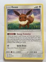Pokemon Karte Eevee Sun & Moon Base Set