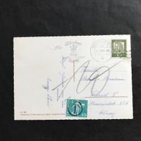 NP Karte aus MÜNCHEN mit T-Entwertung auf Zst 356