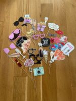 40 Fotobooth props, Party / Geburtstag