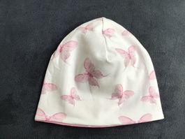 NEUE Beanie/Mütze Gr.50 (2 - 5 J), Schmetterlinge