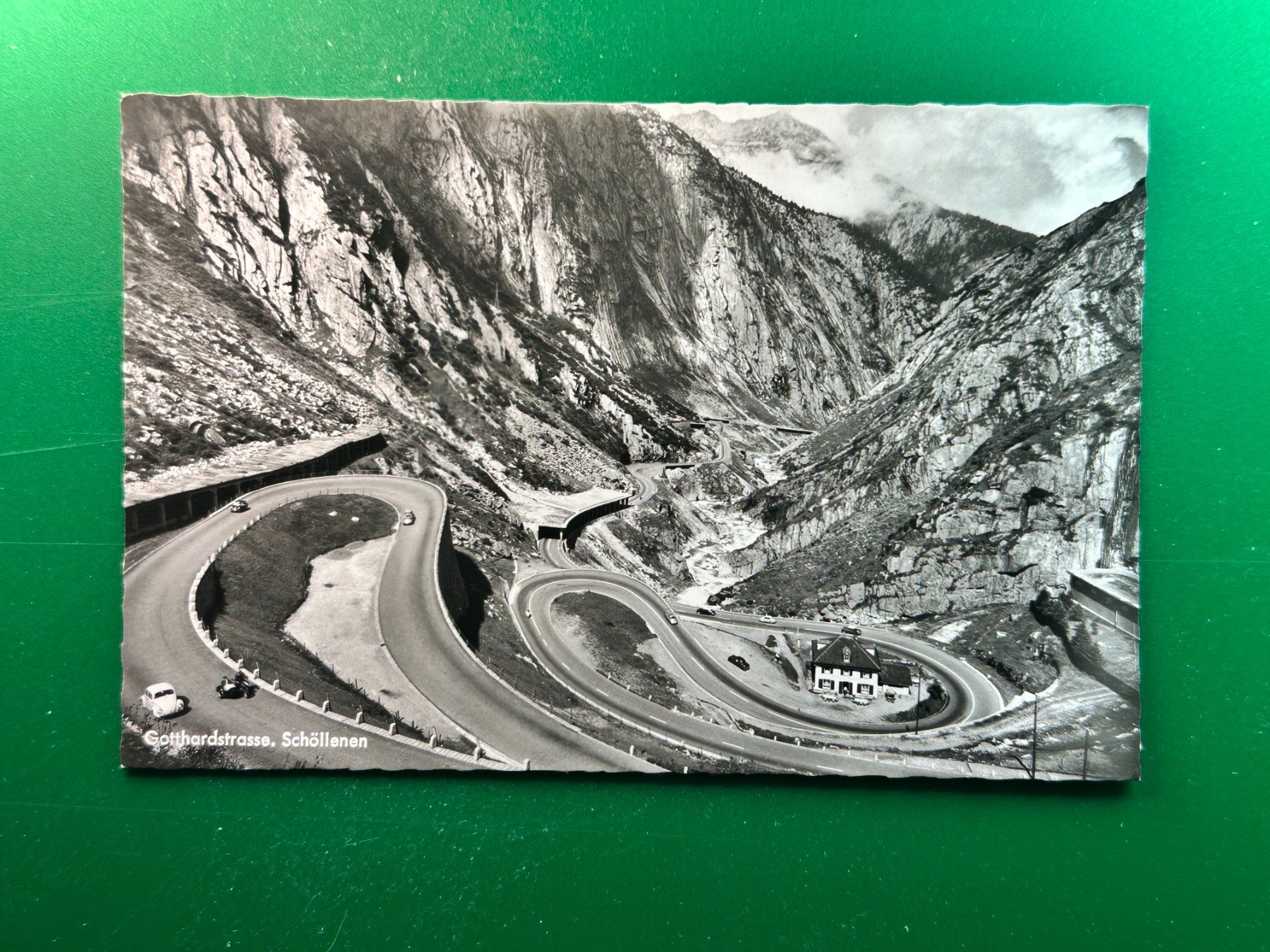 Cartoline postali: Gotthardstrasse - Schöllenen – Usato da Steg VS venduto da danwer74