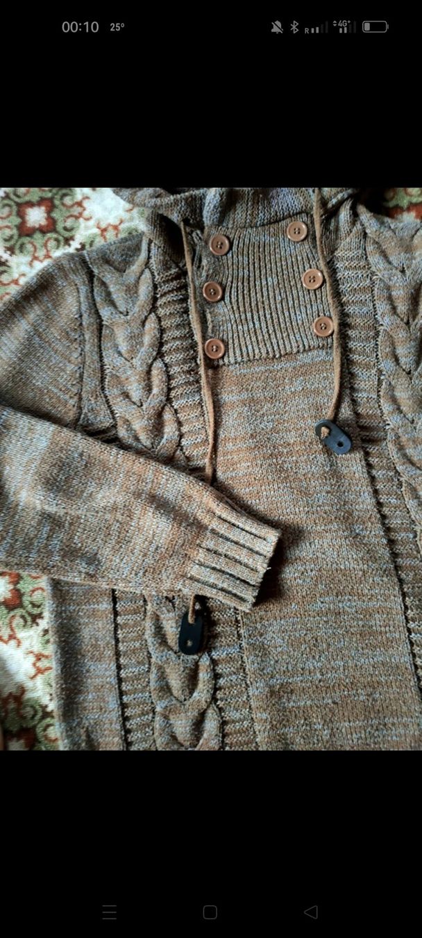 Maglioni & Felpe: stylischer Pullover, braun, Muster – Usato da Einsiedeln venduto da 111chris111 3