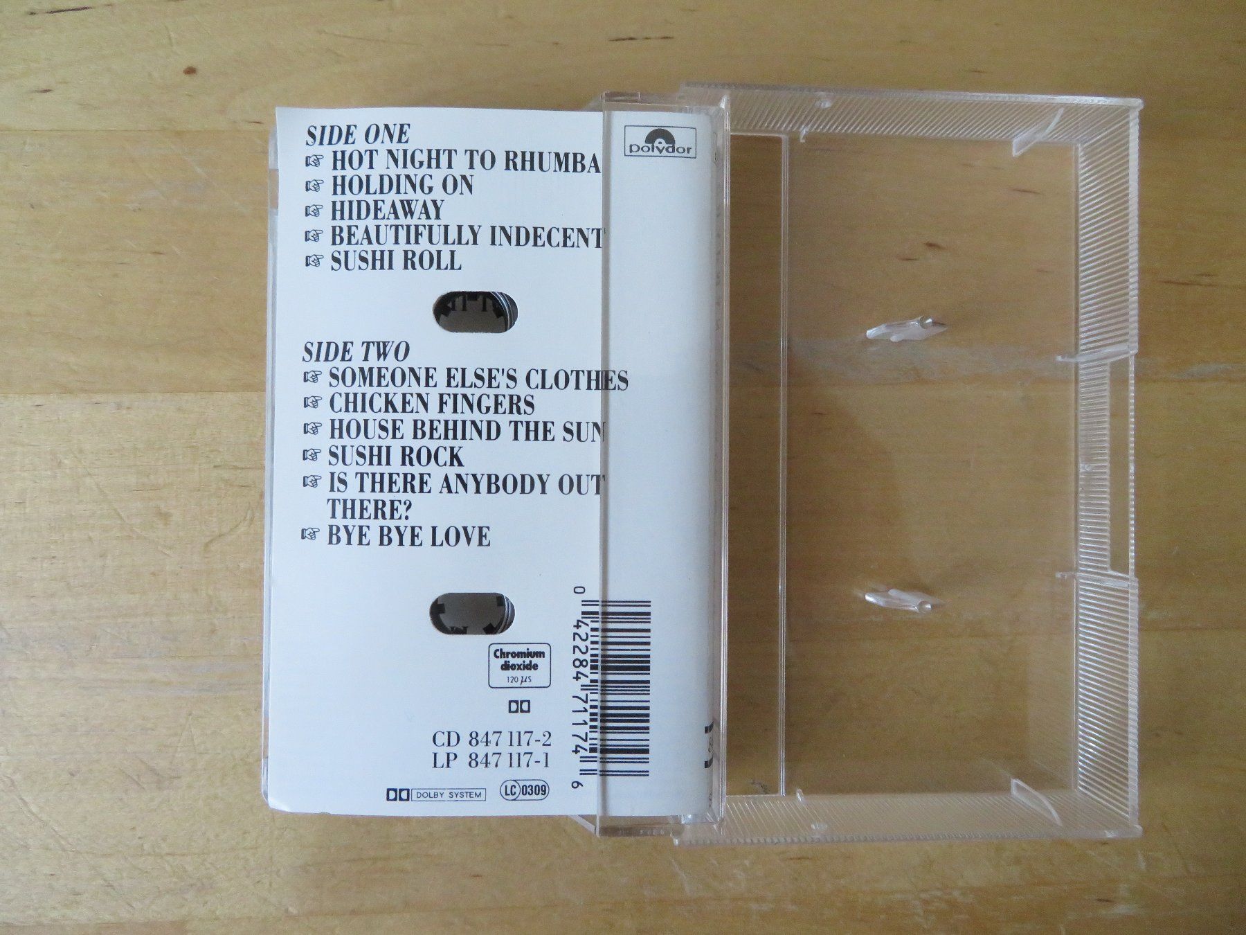 Musicassette: Kassette ROGER CHAPMAN "Hybrid and lowdown" – Usato da zürich venduto da Goldimmund 1