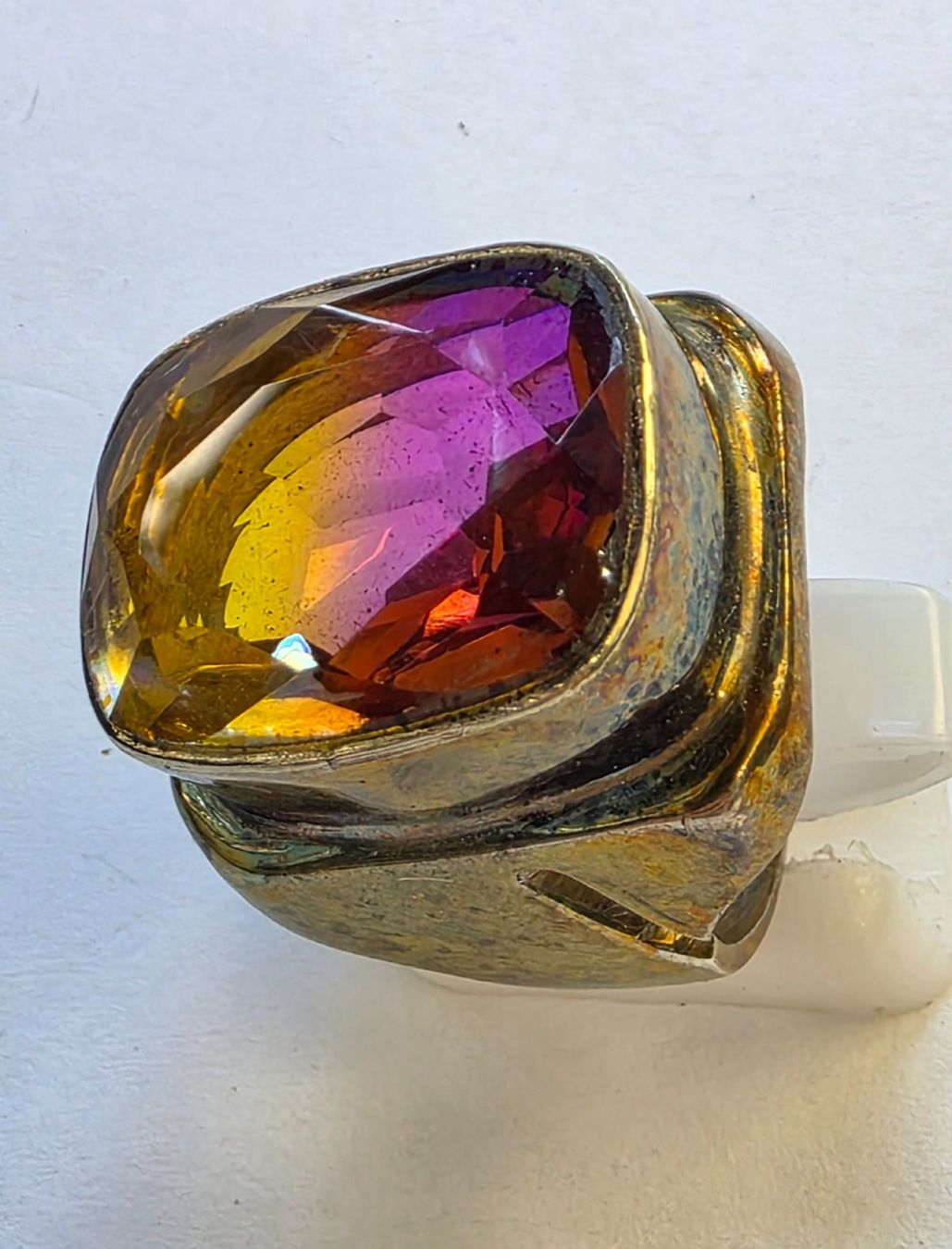 Anelli: Zweifarbiger Silber Fingerring – Nuovo (secondo la descrizione) da Zürich venduto da ben_mn5h 7