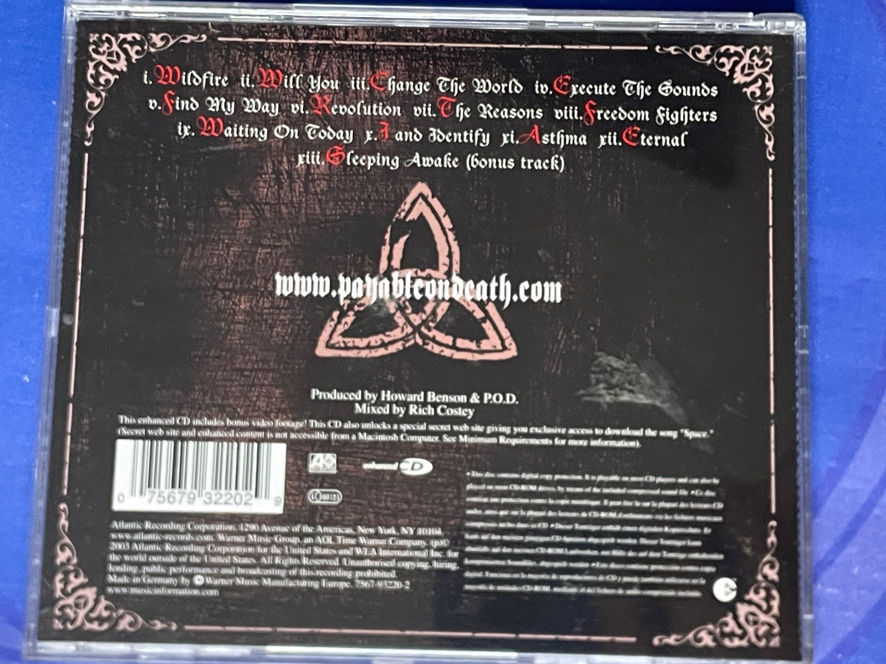 CD: P.O.D-Payable On Death – Usato da Muri b. Bern venduto da AdidasCollector 1