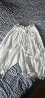 Weisse Leinen Pluderhose M