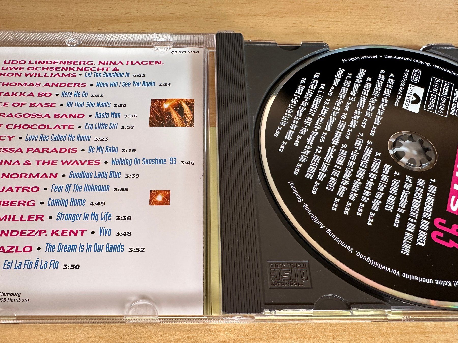 CD: Various – Stars & Hits '93 – Usato da Rikon im Tösstal venduto da Alpenmutz 2