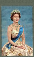 AK color Her Majesty Queen Elizabeth II © John Hinde ≈ 1953