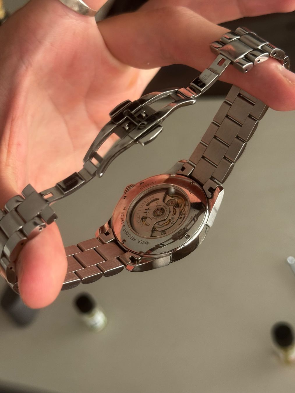 Hamilton Uhren: Hamilton Jazzmaster Day Date Auto Black (Ref H32505131) – Gebraucht aus Winterthur von Watchuser101 3