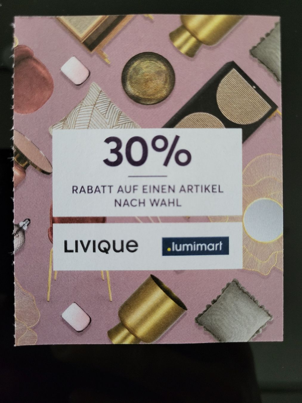Gutscheine: 30% Livique oder Lumimart – Neu (gemäss Beschreibung) aus Therwil von Hexe13