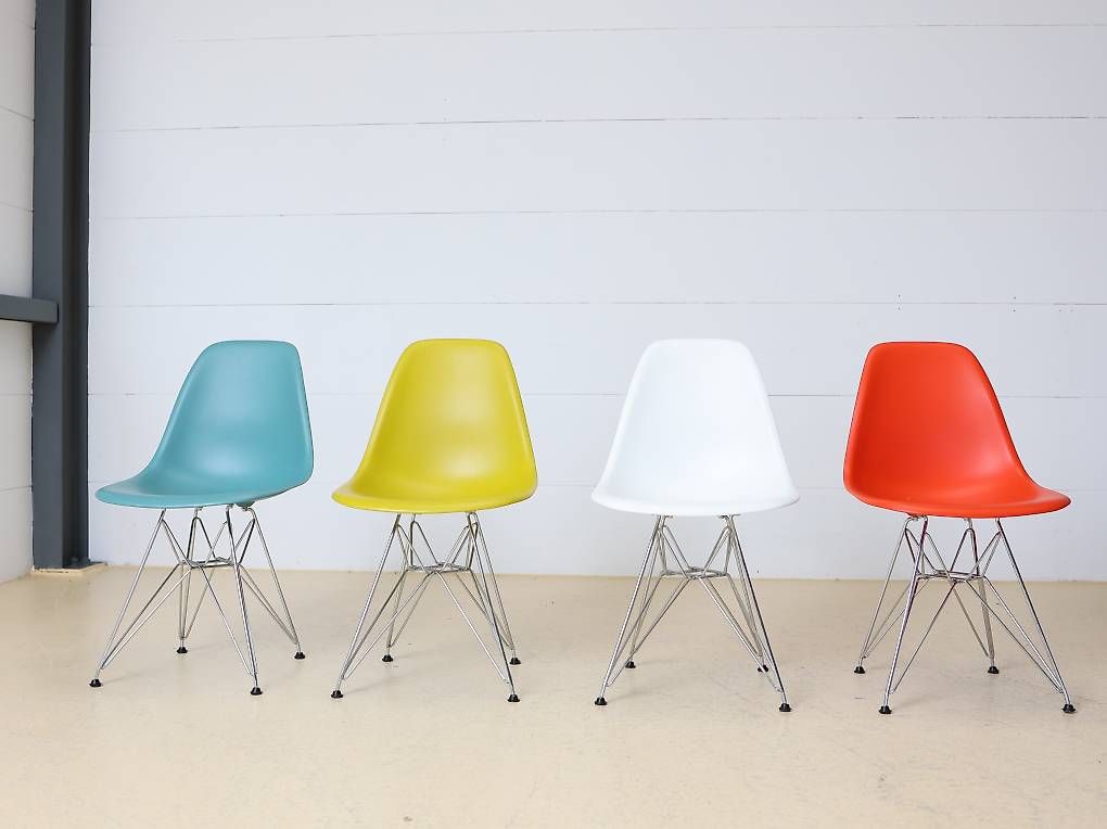 Vitra Sedie: Vitra Eames DSR Stühle | 4er-Set Farbmix – Usato da Meinisberg venduto da atelier_TILIJA 3