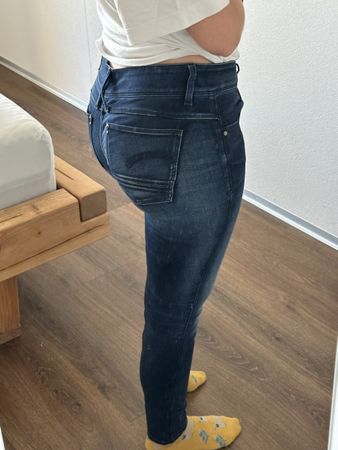RAW G-Star Dunkelblaue Damen Jeans, Gr 36