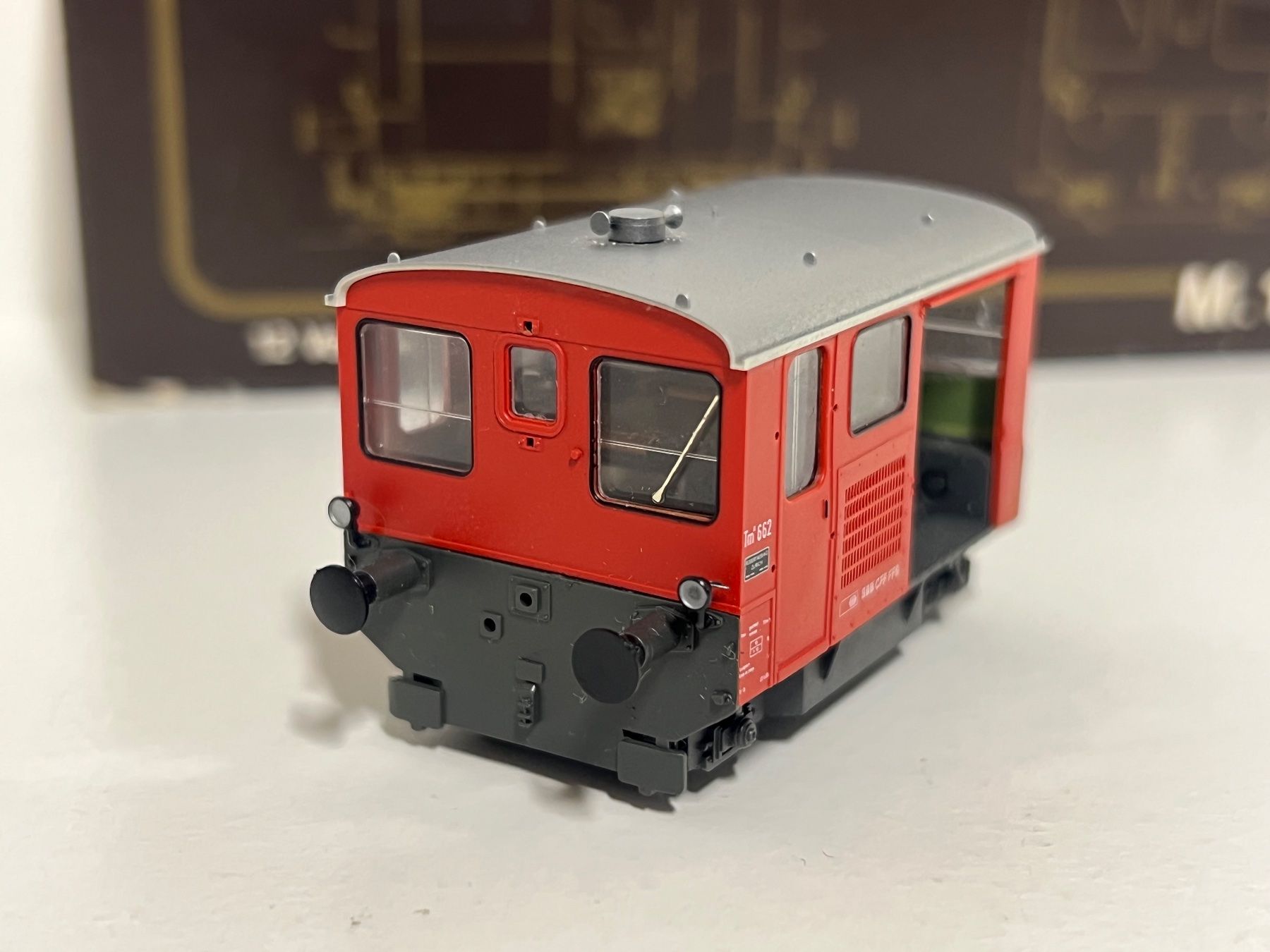 Bemo Modellini di ferrovie: Bemo  SBB Tm 662 Rangiertraktor Spur H0 DC – Usato da Geroldswil venduto da TopTrain54 4