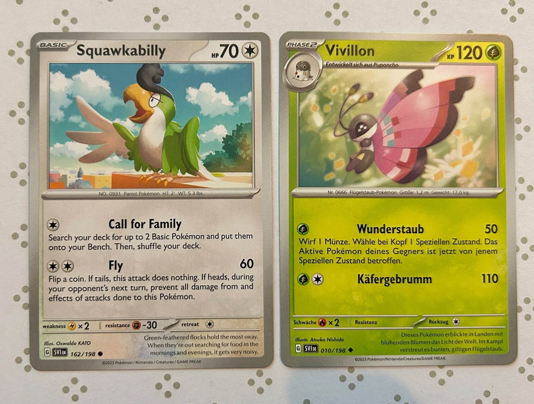 Pokémon Sammelbilder & Trading cards: Flug-Pokémon-Bundle | 9 Karten inkl. Holo – Neu (gemäss Beschreibung) aus Gelterkinden von pikapikachu 4