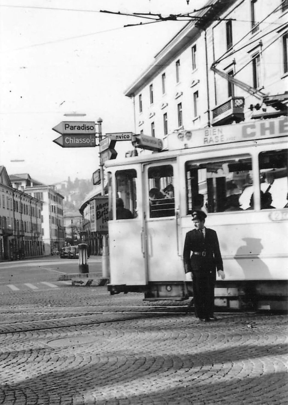 Cartoline postali: Foto Tram Lugano Straßenbahn – Usato da Biasca venduto da Blenio71