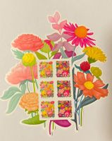 Saisonale Blumen Bogen