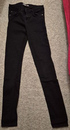 Schwarze Skinny Jeans, Zara, Grösse 36