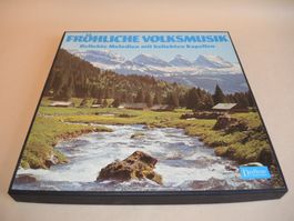 Box Fröhliche Volksmusik CH Kapellen Schallplatten LP Vinyl