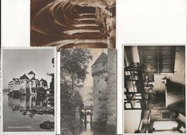 Lot 4x AK Schloss Chillon - Chateau de Chillon