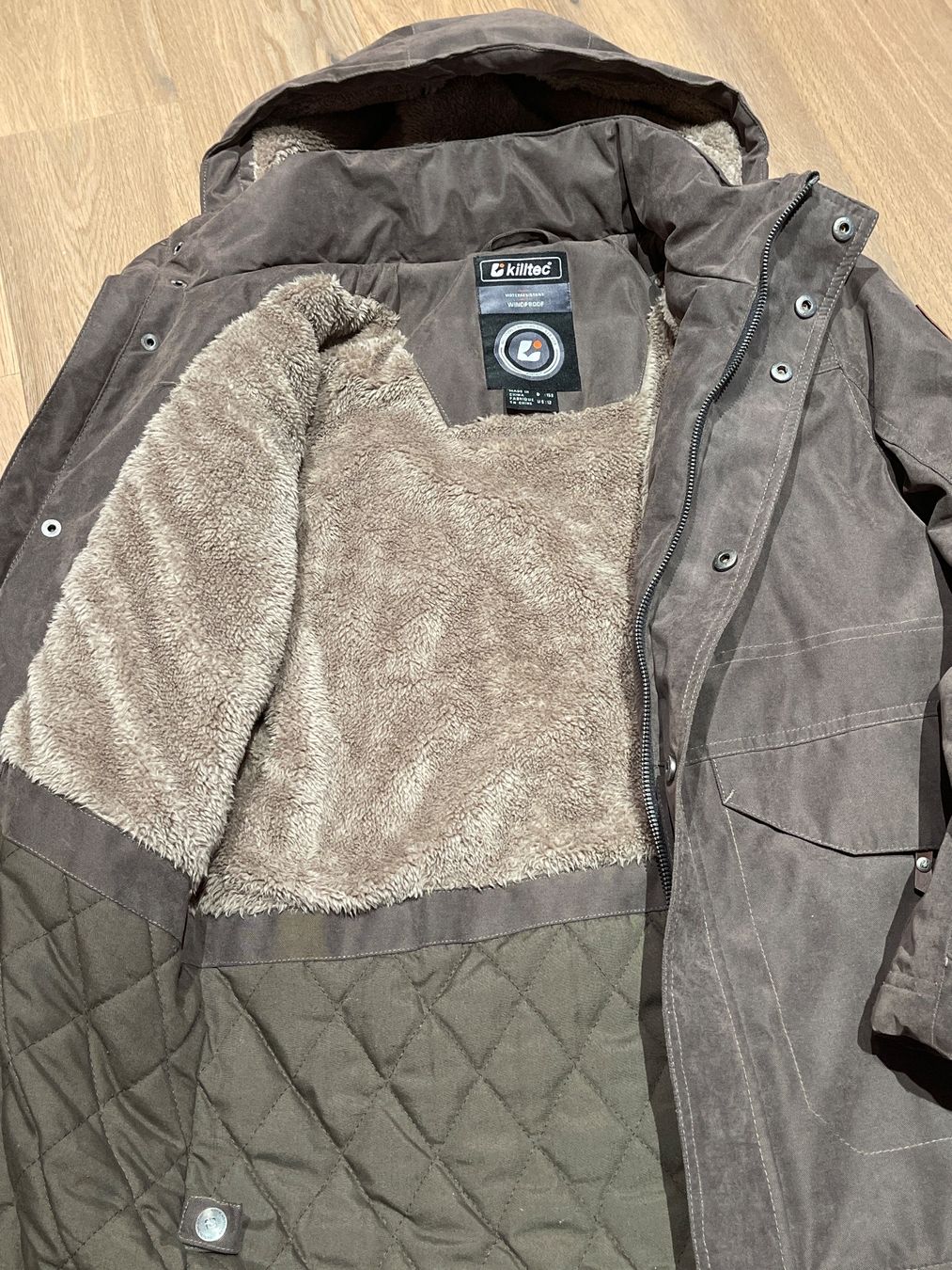 Killtec Giacche & Cappotti: Jacke Killtec, Gr 152, braun – Nuovo (secondo la descrizione) da Egg b. Zürich venduto da d.t.t 2