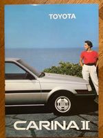 TOYOTA CARINA II Prospekt 1984 - d/f/i - Markt Schweiz