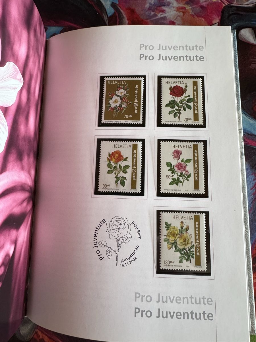 Alben: Schweizer Briefmarken Jahrbuch 2002 komplett postfrisch – Gebraucht aus Leutwil von Jaxon_withXx 7