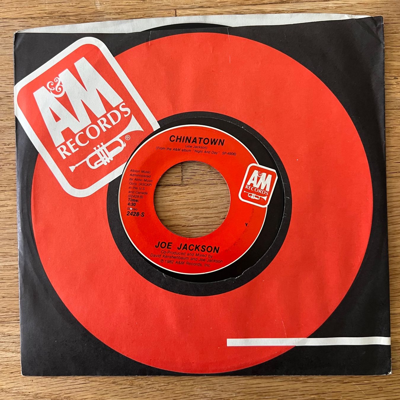 Schallplatten: Joe Jackson - Steppin' Out / 1. US-Press. 1982 - TOP – Gebraucht aus Gais von soundcave57 1