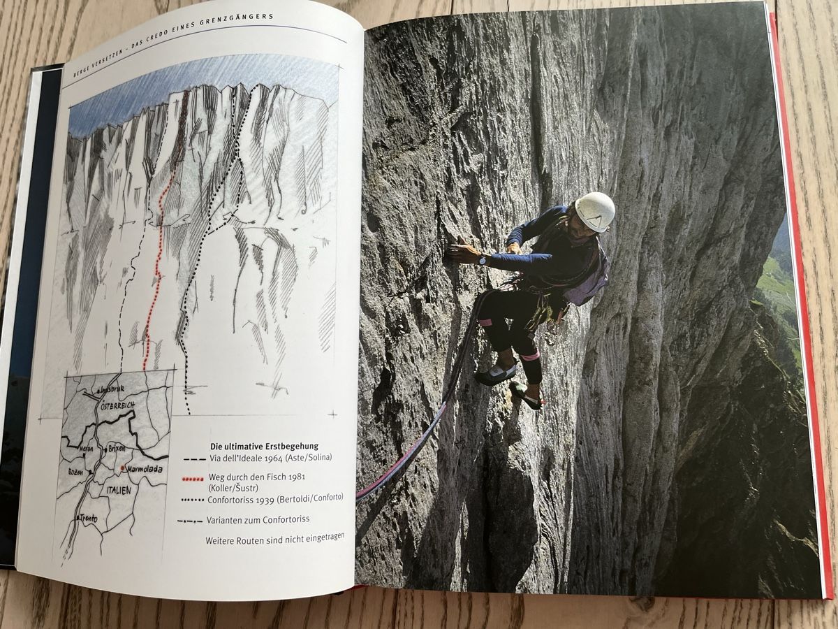 Libri: Reinhold Messner - Das Credo eines Grenzgängers "signiert – Usato da Romanshorn venduto da Apfelschuss 5