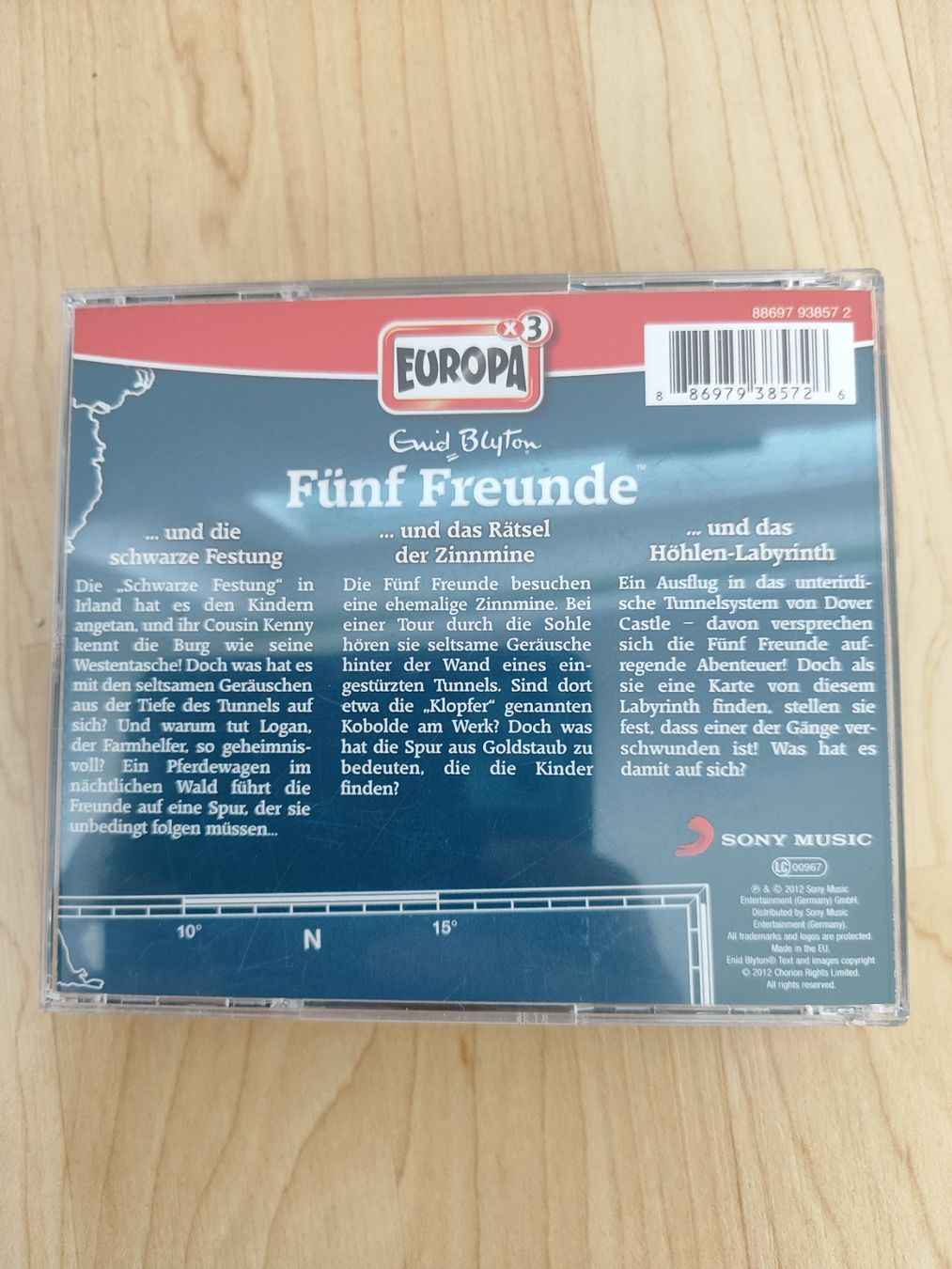 CD: Fünf Freunde 3 Hörspiele auf 3 CD's & ein Buch – Usato da Seon venduto da Mandes1 4