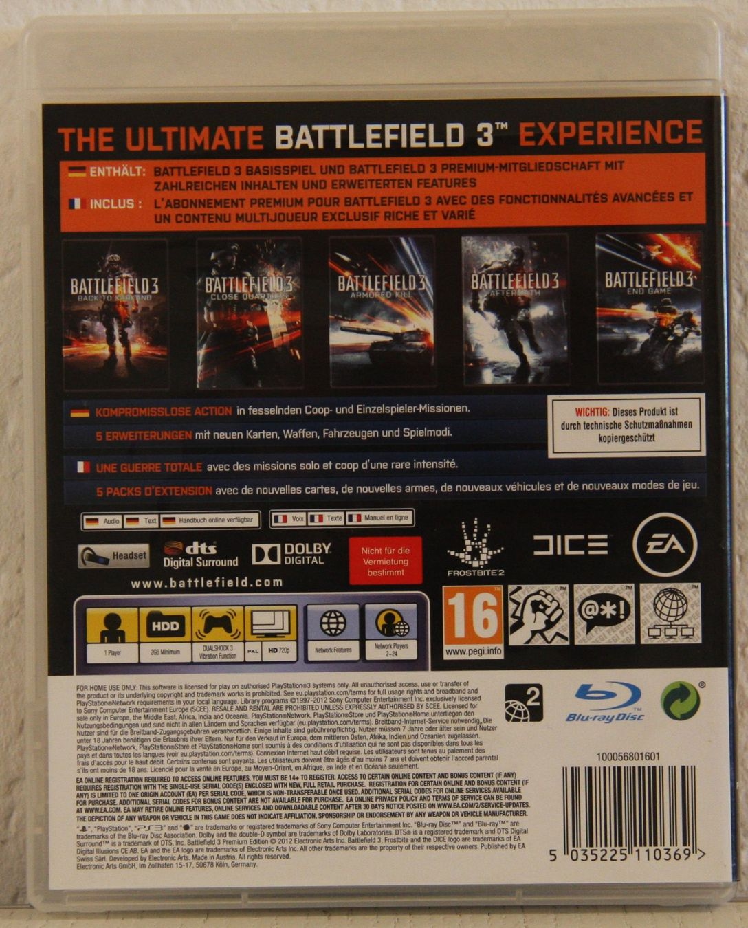 Giochi: PS3 Battlefield 3 Premium Edition – Usato da Fisibach venduto da Re-Games24 1