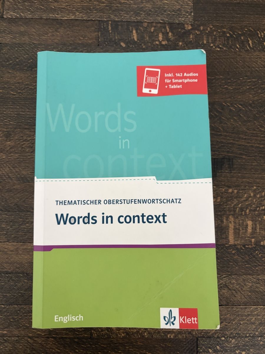 Livres: Words in context – D'occasion à Jegenstorf par Cakepop