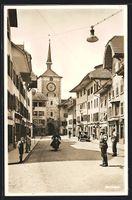 AK Mellingen, Strassenpartie im Ort