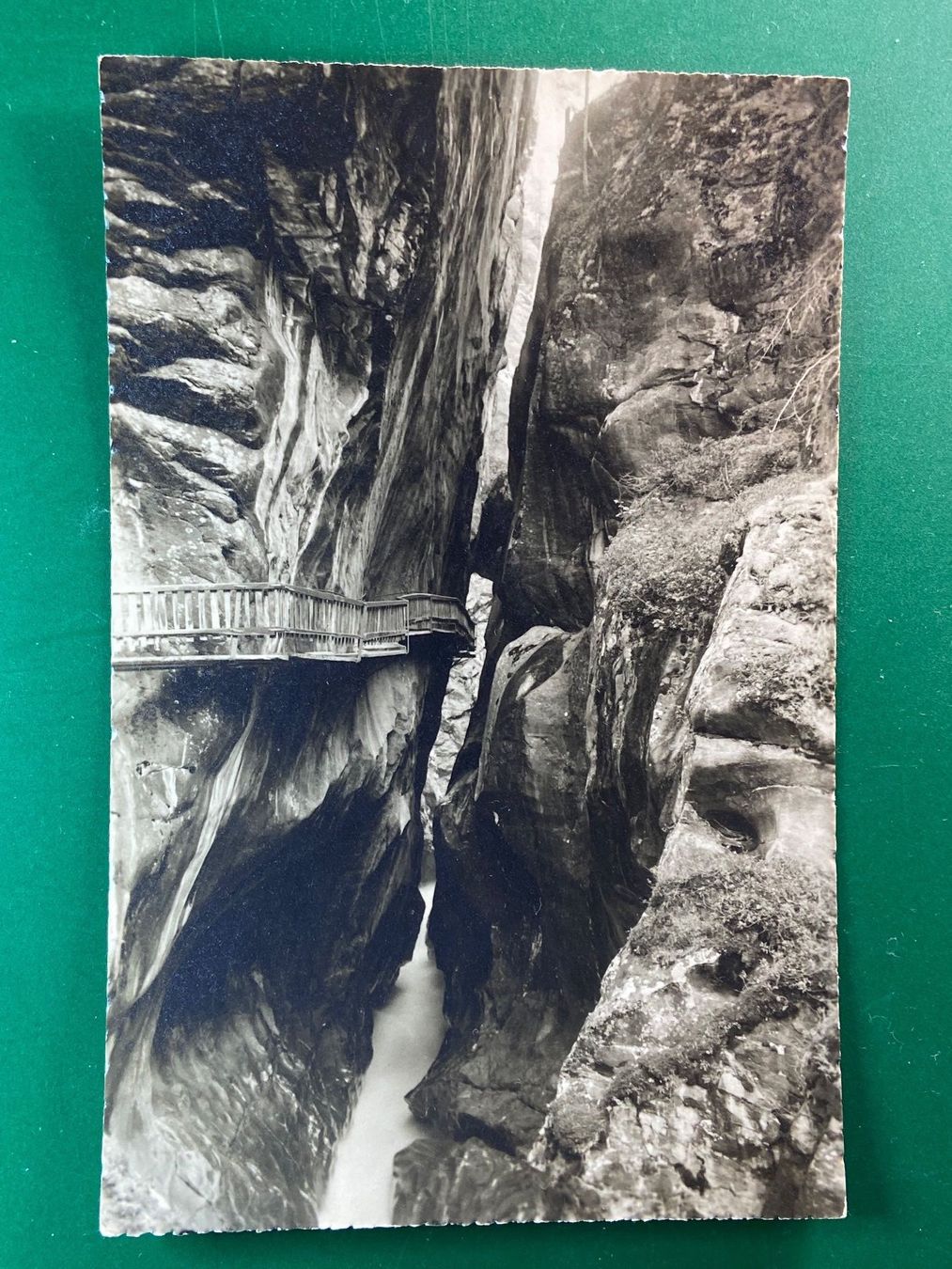 Cartoline postali: Zermatt, Gornerschlucht – Usato da Steg VS venduto da _vinci_