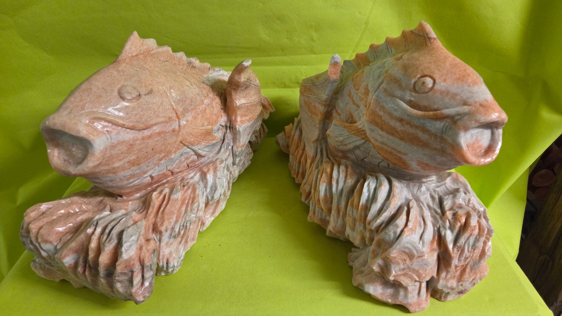Sculture & Statue: KOI aus Marmor 40cm – Nuovo (secondo la descrizione) da Roggliswil venduto da Mabelco 4