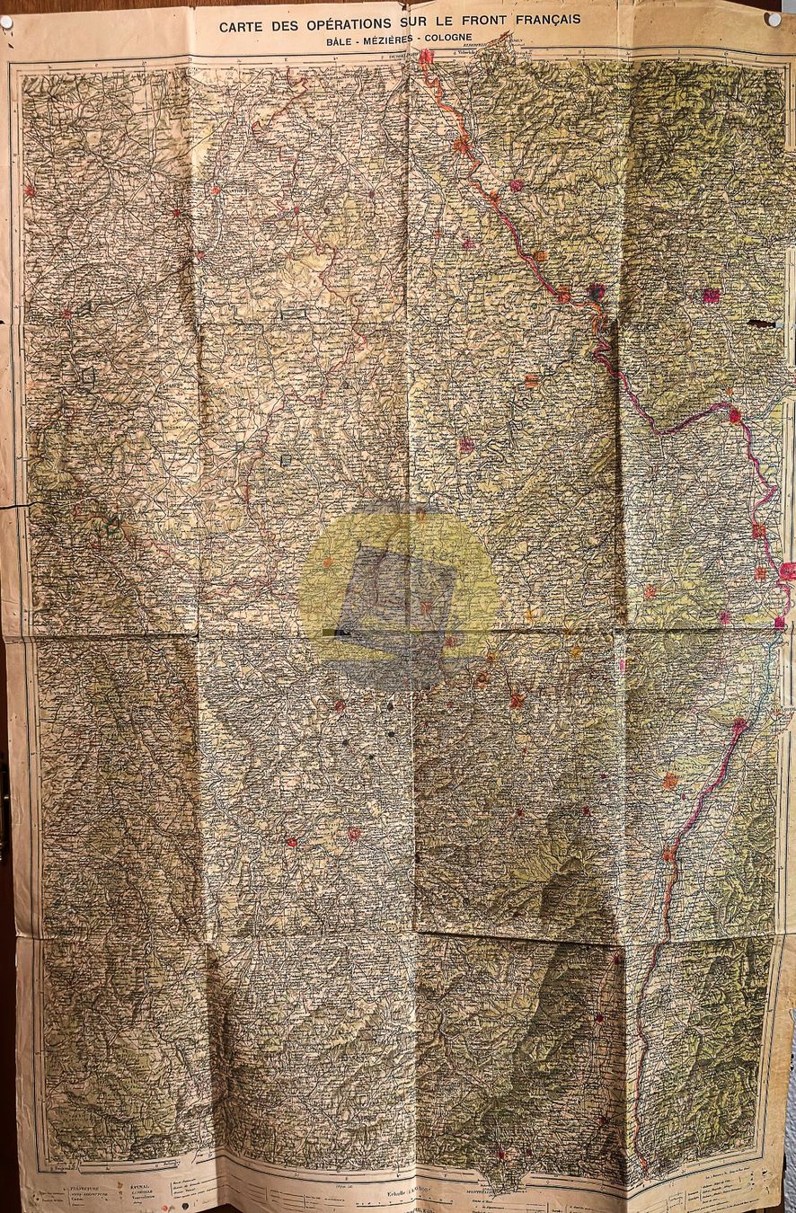 Dokumente: carte operation militares 2éme guerre – Gebraucht aus Martigny-Croix von ces_vr9x