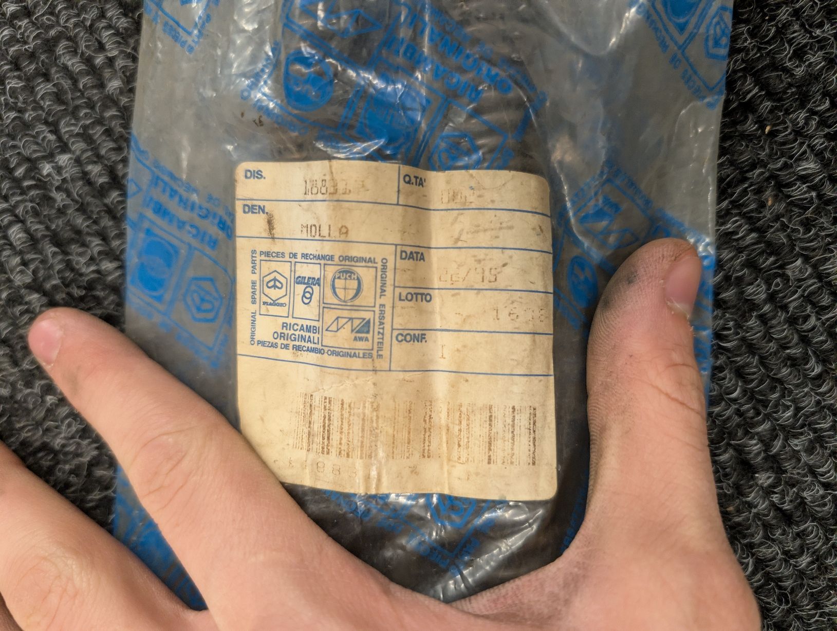 Puch Parti ricambio per ciclomotori: Puch Piaggio Feder Gabel Orginal 31cm  – Nuovo e nell'imballaggio originale da Mellingen venduto da jea_hkf9 2