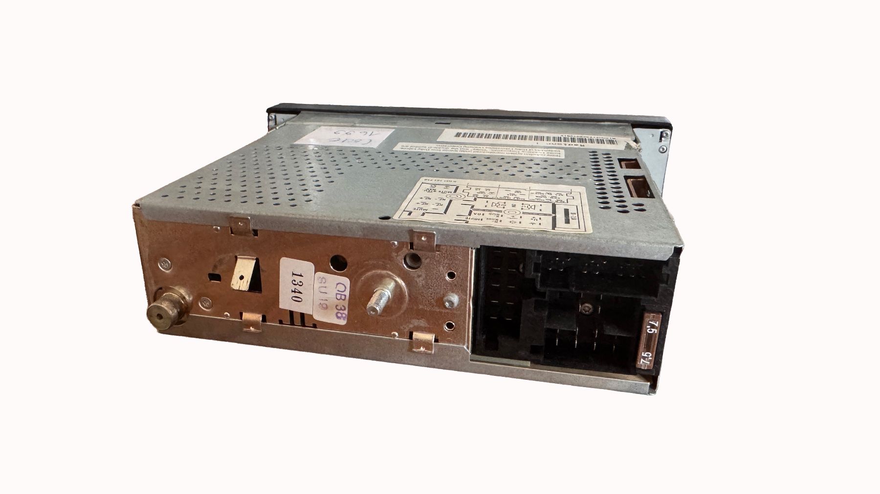 Blaupunkt Radio: Original Audi Concert Radio 4B0035186D mit Code – Usato da Kleinandelfingen venduto da _Sebi 5